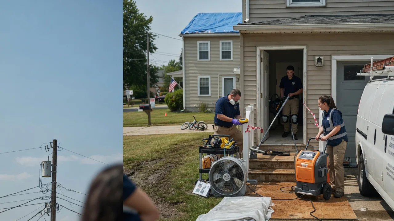 Water Damage Repair in Dudley, PA near me